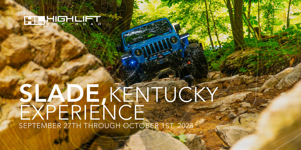 Slade KentuckyTrails Experience Presented By: HIGHLIFT Off-Road - 9/27 - 10/1/2023